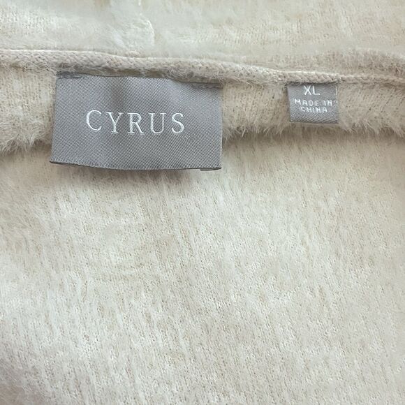 Cyrus Womens Long Sleeve‎ Hooded Sweater Coatigan Outdoorsy Softcore - Picture 5 of 6